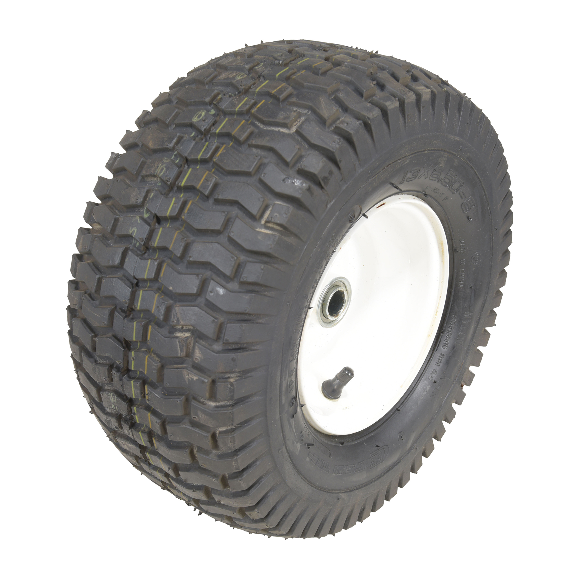 Vestil Foam-Filled Wheel - 13.25in. x 6.25in., Non-Marking, Black, Model# WHL-FM-13.25X6.25